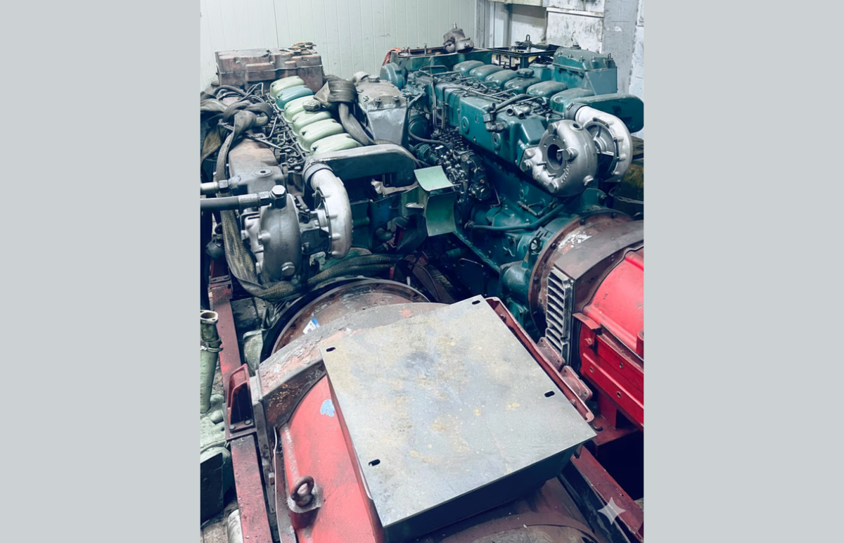 Volvo Penta TAMD120AK lodní generátorový set